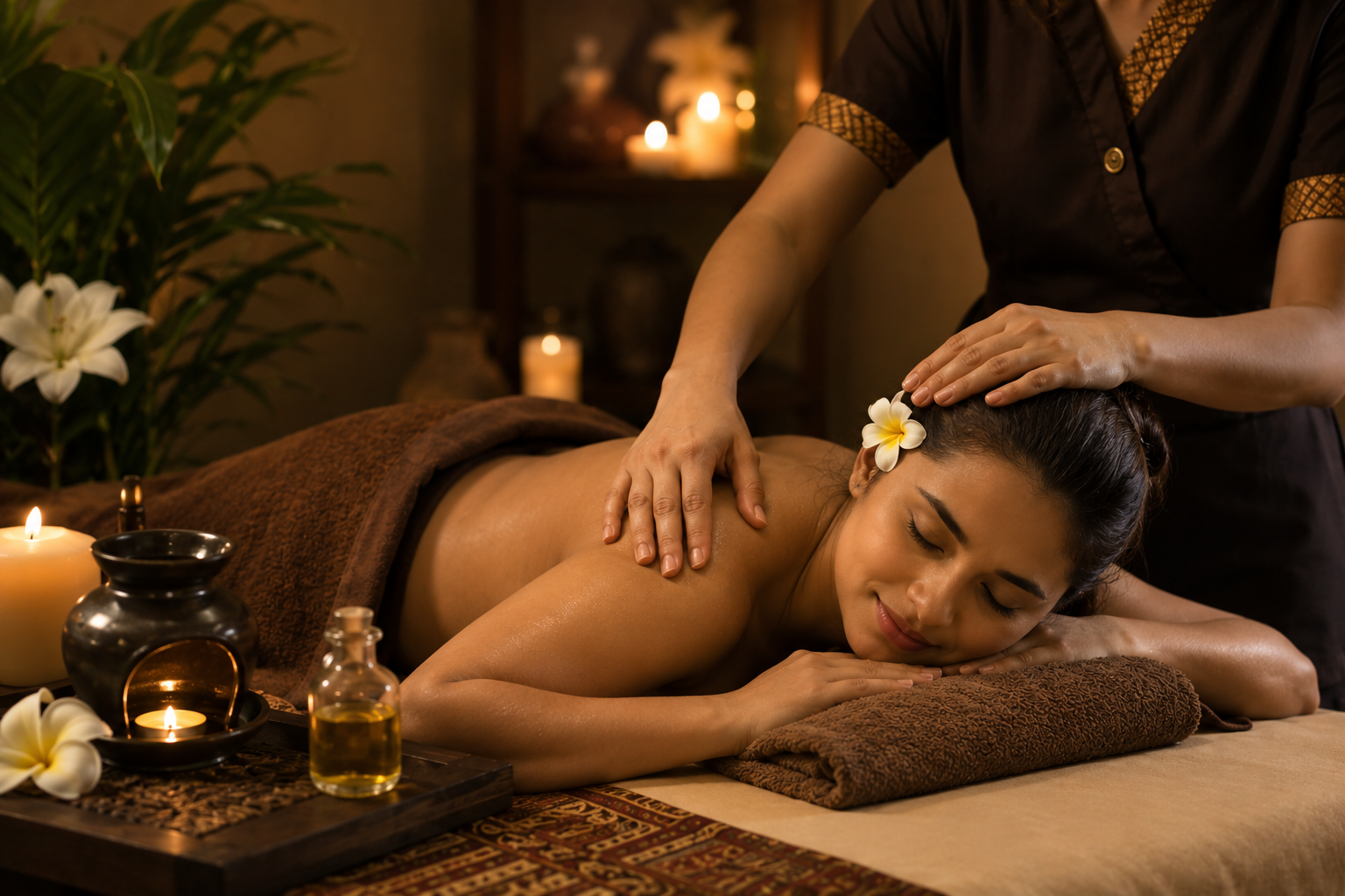 Head and Shoulder Massage at Calmistry Spa